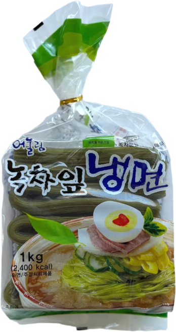 송학 어울림 녹차잎 냉면 1kg, 10개