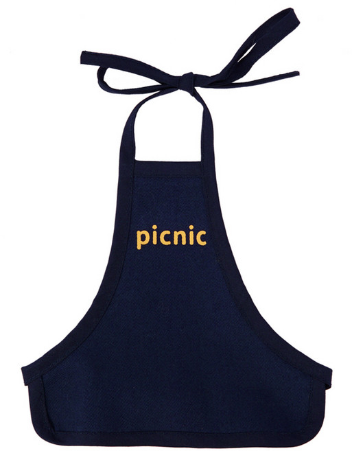 냥슬아치 고양이 강아지 앞치마 나시 편하다 티셔츠, PICNIC, 1개