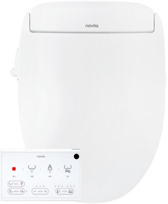 노비타 컴팩트 플러스 실속형 리모컨 전자식 위생 비데 자가설치, BD-SD600