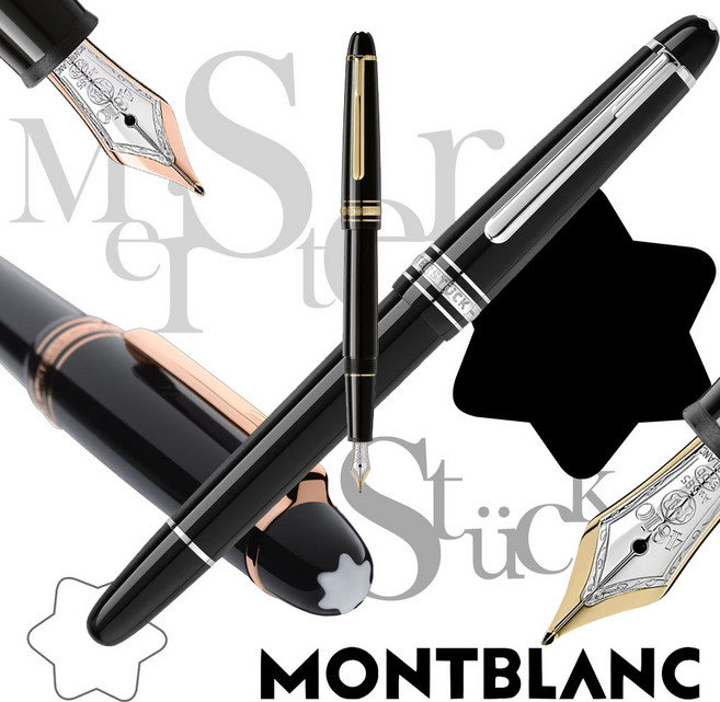 몽블랑 마이스터스튁 만년필 로즈골드 플래티넘라인 EF F, 각인없음, 플래티넘 라인(실버)EF