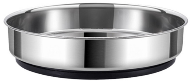 hillo 회전 트레이 양념통 정리대, 스테인레스, 1개