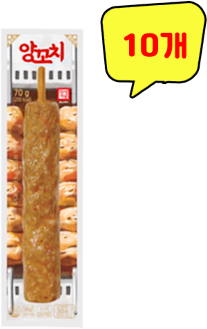 (무료배송) 한성 앙꼬치 70g x 10개