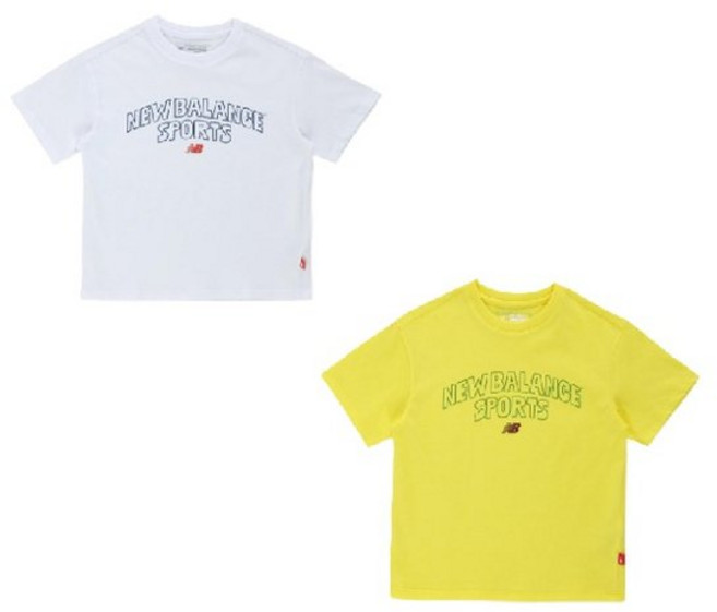 백화점정품 뉴발란스 키즈 아동 티셔츠 선물 ESSENTIAL_싱글 반팔티(NK9EG2101U) 키즈등원복 남아 여자 뉴발키즈 키즈등교복ESSENTIAL_싱글 키즈등교복