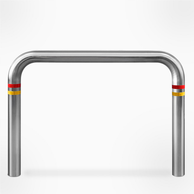 서진 [매립식] 스텐 U자 볼라드 101파이, 101파이(노출700)xL1200xH900, 1개