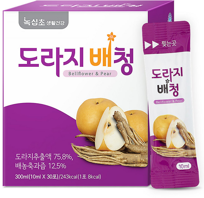 [녹십초] 도라지배청, 1개, 300ml