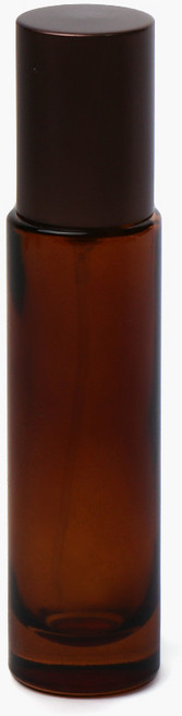 새로핸즈 클램프 타입 유리 원형일자 엠버 매트브라운캡 15ml, 단품, 1개