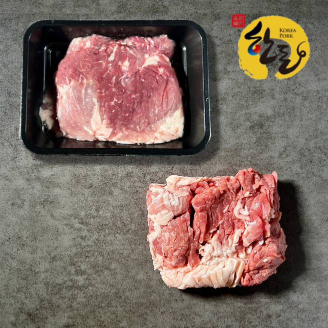 직통미트 한돈 앞다리살 제육용 (냉장), 500g, 1개