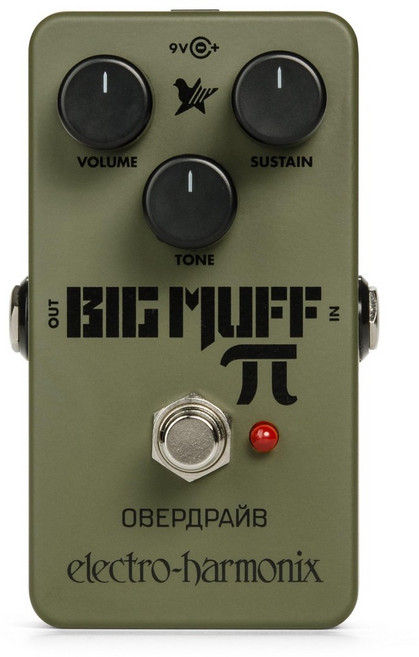 ELECTRO-HARMONIX Green Russian Big Muff 빅머프 퍼즈 디스토션 기타 이펙터, ELECTRO-HARMONIX 기타 이펙터 Green