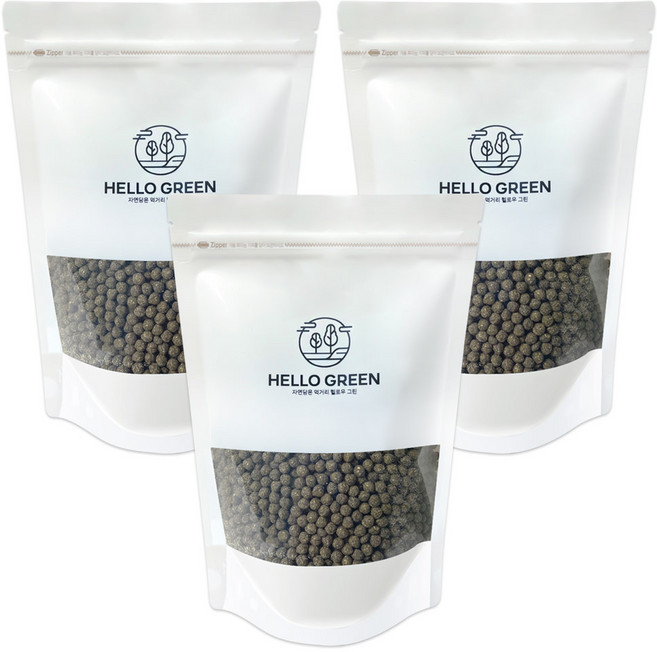 헬로우그린 국내산 뽕잎환 300gX3(팩) 총900g, 300g, 3개