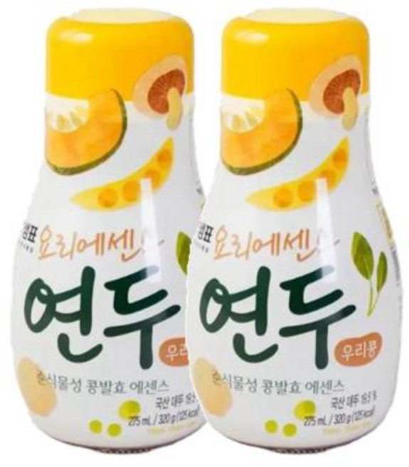 샘표 요리에센스 연두 우리콩 275ml 2개, 2세트