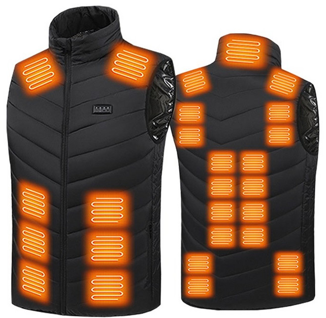 스타일닥터 발열조끼 스마트 보온조끼 패딩 방한 겨울 자켓 발열 조끼 스키 낚시 등산용