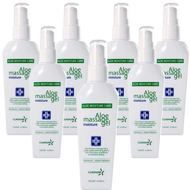 클라디움 알로에 모이스처 마사지 젤 120ml 캡용기형, 7개