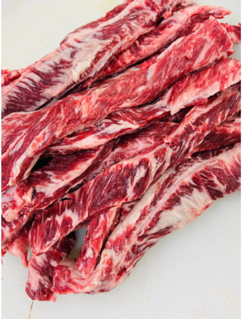 새마음푸줏간 숙성 암소 한우 갈비살 국내산 캠핑 소고기, 1개, 200g