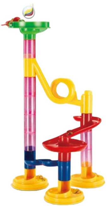 집콕놀이 코스조합 구슬레이싱 마블런 과학놀이 집중력향상장난감 어린이과학놀이, 29pcs, 1세트