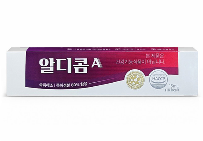 공식 숙취해소제 알디콤A 액상스틱형 5포입, 15ml, 25개