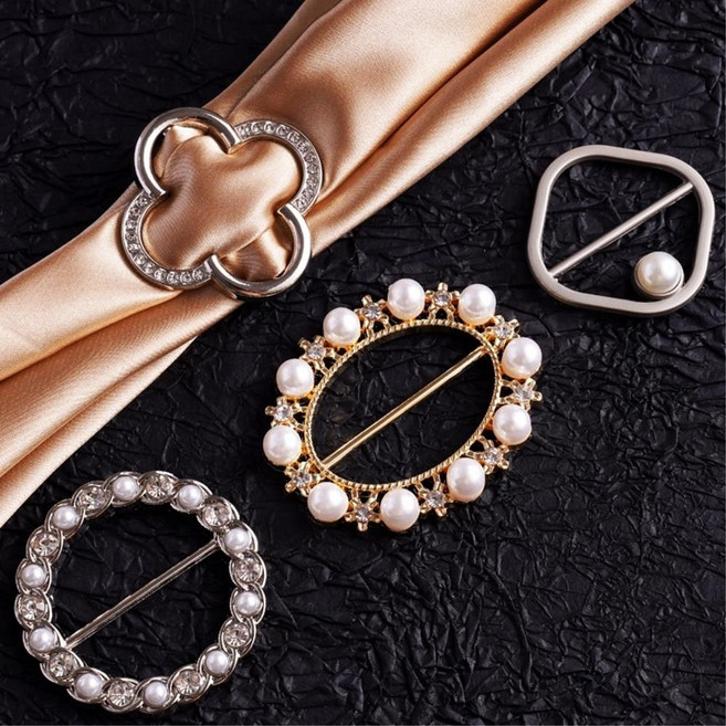 스카프링 고리 옷핀 클립 브로치 남성머플러 가을스카프 겨울목도리 캐주얼