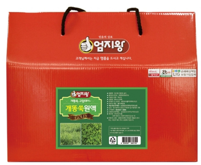 개똥쑥원액 80mlx30포 (15일분), 1박스