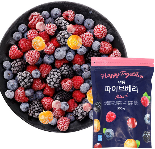 올심찬 파이브베리 500g 믹스베리, 1개