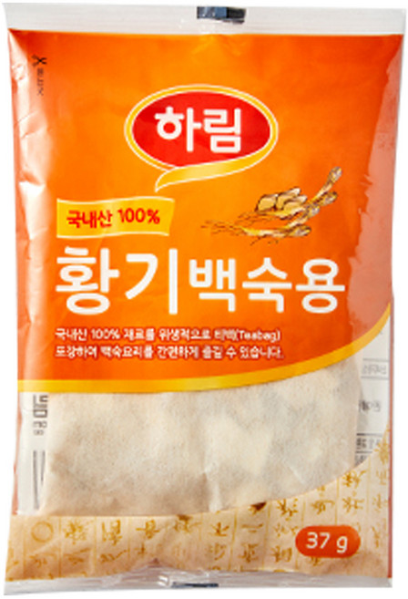 하림 황기백숙용 티백, 1개, 37g