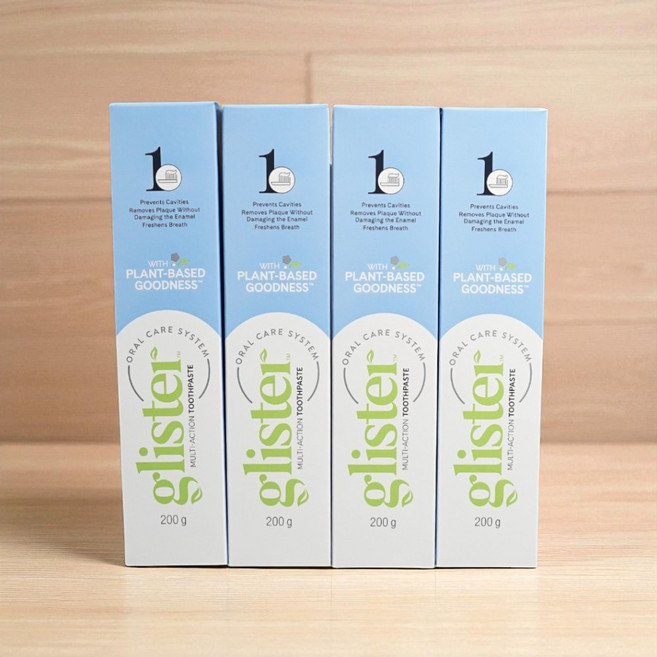 암웨이 글리스터 멀티액션 플로라이드 치약, 200g, 4개
