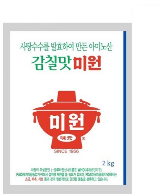 청정원 감칠맛나는미원, 2kg, 4개