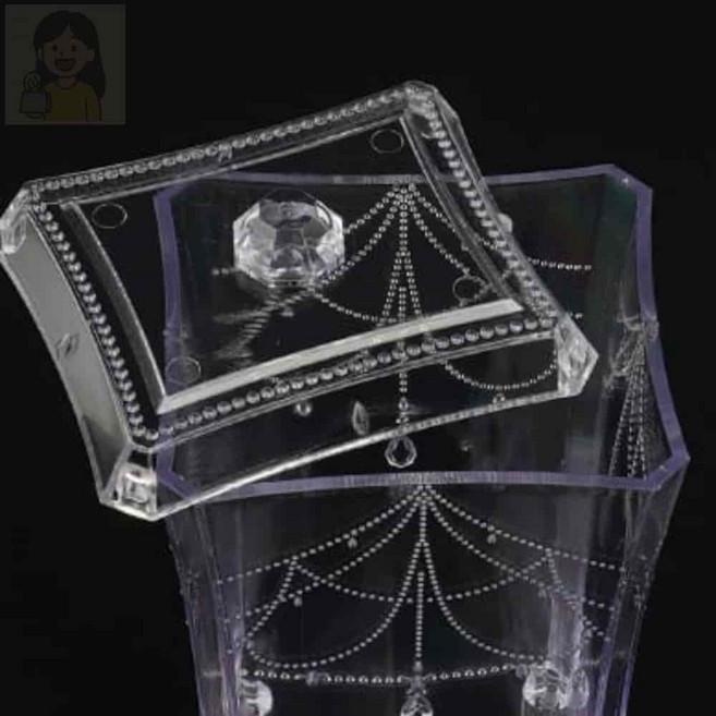 내픽 화장솜케이스 소품정리함, 1