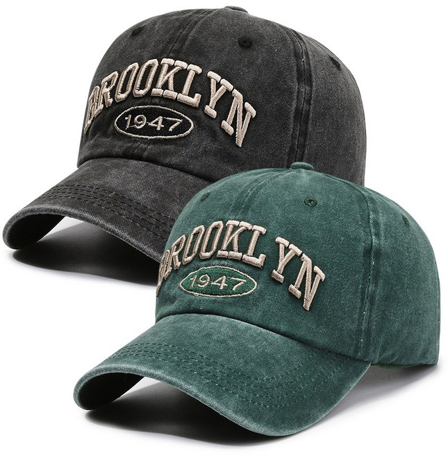 나인벨로 브루클린 워싱 볼캡 야구모자 1+1