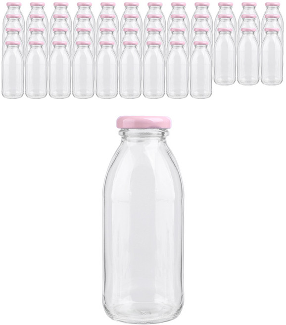 가인글로벌 밀크티300 유리병, 300ml, 46개