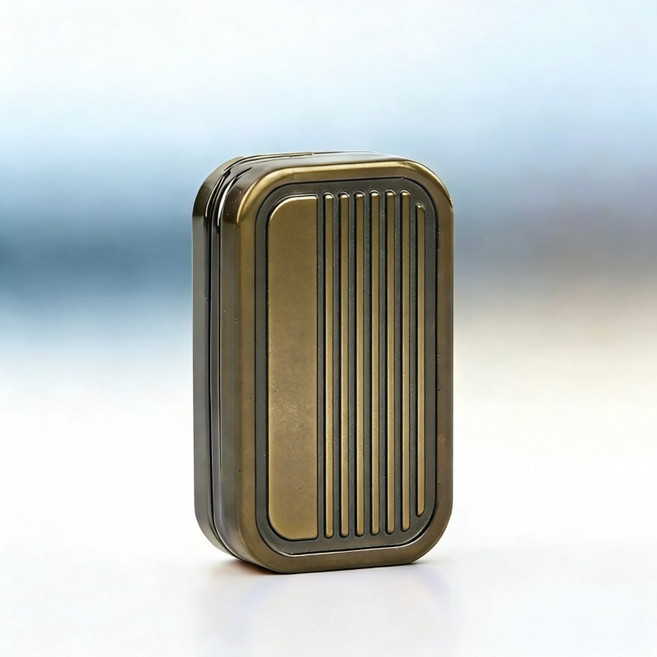 슬라이더 피젯토이 포커 게임 셔플 카드, 1개, 런닝 트랙 푸시패드 3단계 고동색 체인백