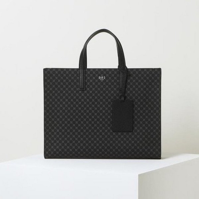 닥스 DAKS DBBA6E601BK (15인치 노트북 수납)LOUIS BRIDGE루이스브릿지 블랙 DD 패턴