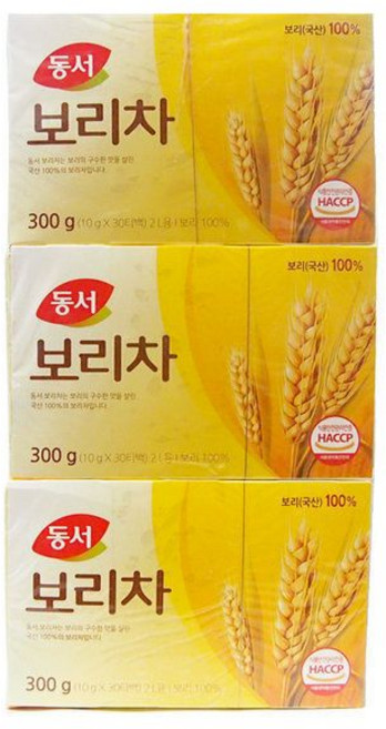 동서보리차 300g(10gx30개입)x3개 보리차/티백