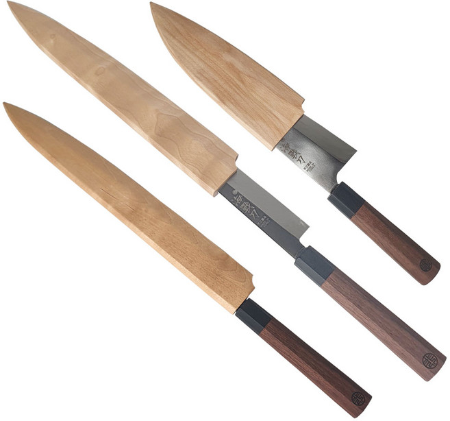 칼보관 사시미 데바 나무 자석 칼집, 02.사시미칼집 대, 1개