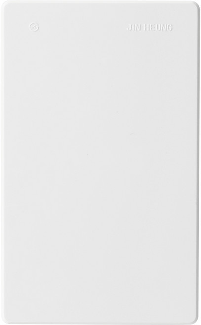 진흥 V 시리즈 1개용 블랭크 플레이트 맹커버 스위치 콘센트 마감용 브이, 1개