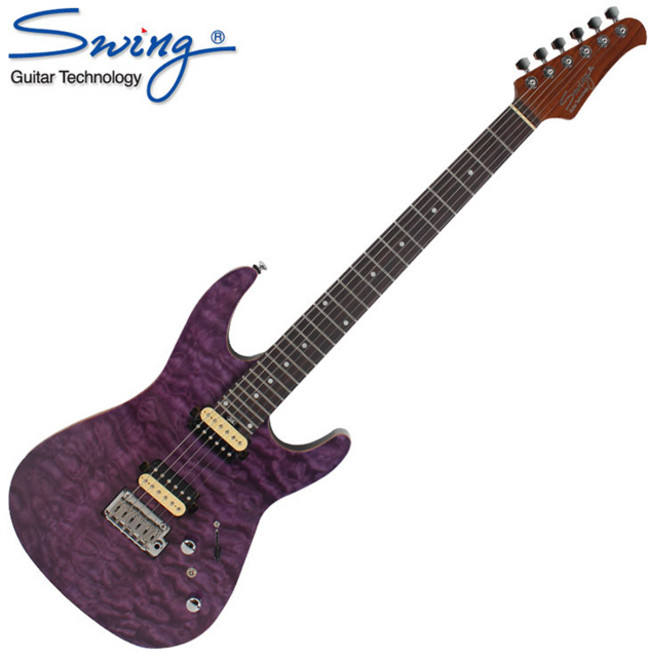 스윙 Swing Modern Player 스윙 일렉기타 (PP), Purple, Swing - Modern Player, 내용참조, 1개