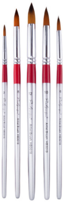 폴고갱 수채화붓 5종세트 / 2호 6호 8호 10호 12호, 1세트