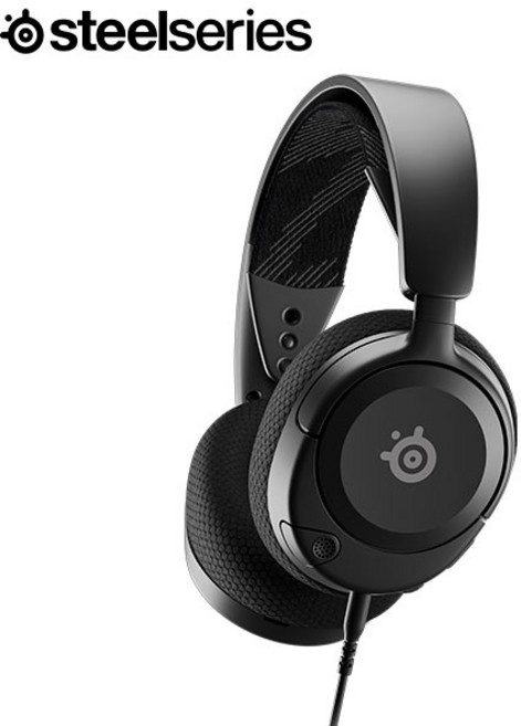 (스틸시리즈) (헤드셋) 아크티스 노바 1 유선 게이밍 헤드셋 Arctis Nova 1 (엠앤웍스 정품) ( 블랙 ), 스틸시리즈 Arctis Nova 1 유선 게이밍 헤드셋