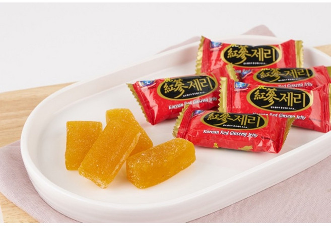 충남금산 홍삼젤리 300g (25개입) 1박스 / Korean Red Ginseng Jelly 300g 1 Box, 25개