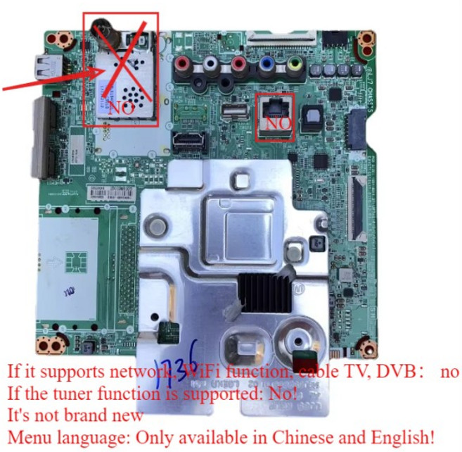LG 호환 TV용 마더보드 EAX67166104 UJ65 60 인치 65UJ6307 60UJ6517 65UJ701V 75UJ7300 75 메인보, 02 65 INCH