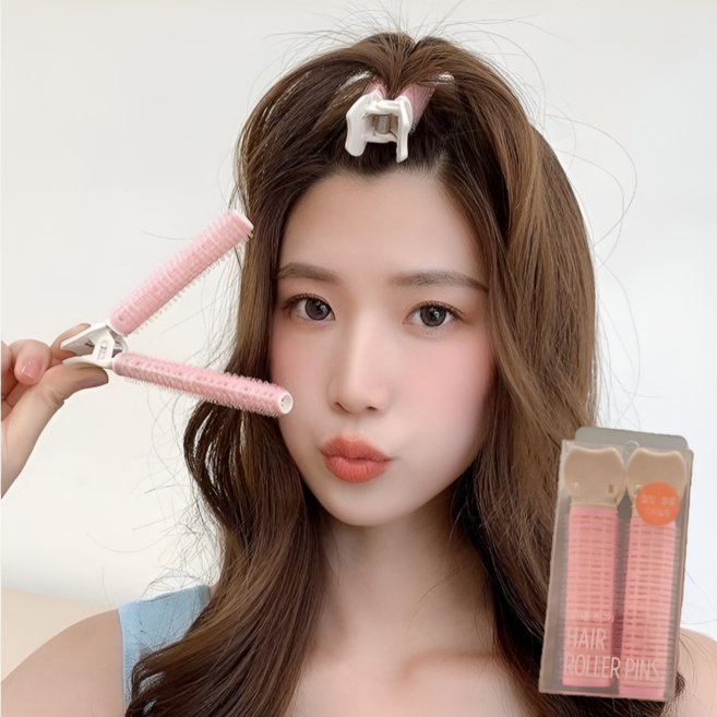 인사이트셀 헤어 볼륨 핀처, 2개, 핑크