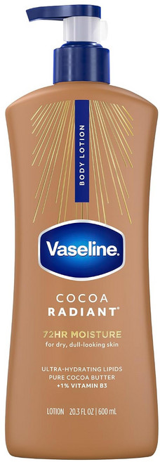 바세린인텐시브케어 코코아 래디언트 바디로션, 600ml, 1개
