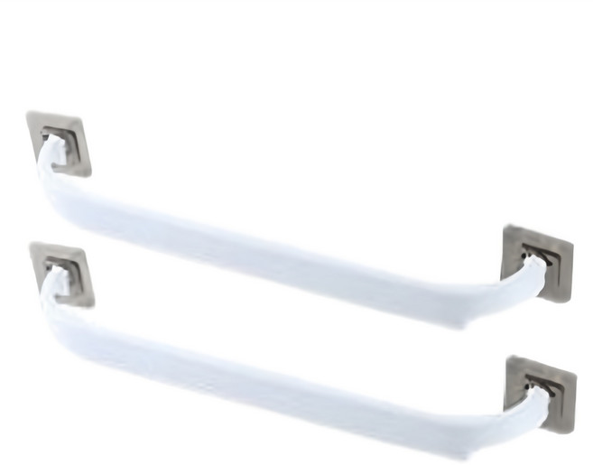 하이제이비 슬리퍼 거치대 다용도 걸이, 화이트, 2개