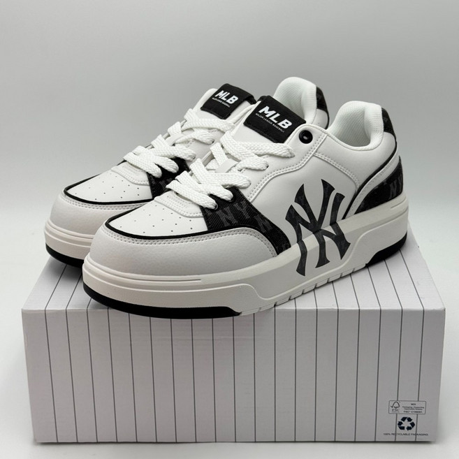 MLB 운동화 런닝화 청키라이너 포켓 모노그램 뉴욕 양키스 블랙 3ASXM056N-50BKS