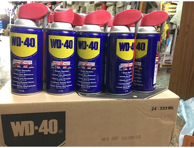 美國 WD-40 防鏽潤滑油 專利型活動噴頭款, 1個, 含稅,382mL