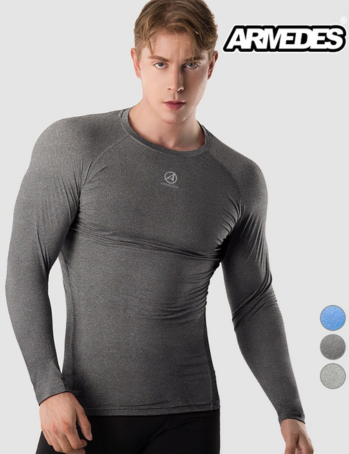 아르메데스 남성용 언더레이어 긴팔 테크핏 AR-141