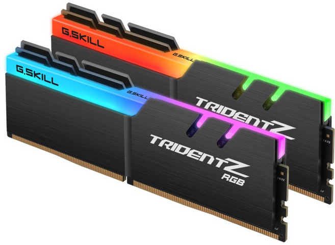 G.SKILL DDR4 32G PC4-28800 CL18 TRIDENT Z RGB 메모리 (16Gx2), 1세트