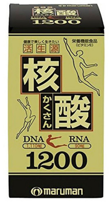 핵산 DNA RNA 600정 연어이리 효모 마루만, 1개