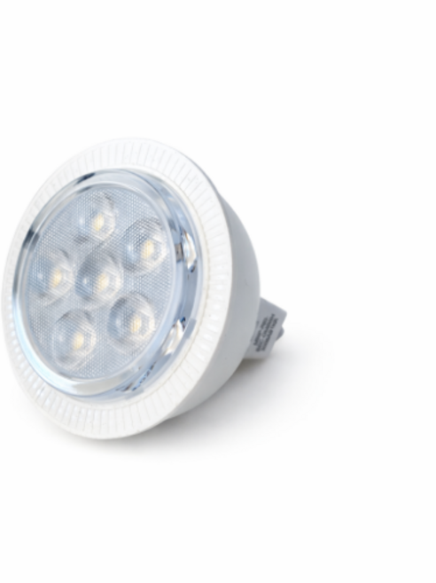 삼성전자 LED MR16 5.7W 주백색 5000K 12V GU5.3 컨버터 외장형 LED램프, 1개