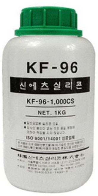 신에츠 KF_96 1000CS 실리콘 오일 1KG, 1개