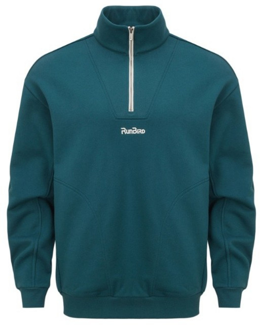 미즈노 남여공용 오버핏 맨투맨 2가지 컬러 SWEAT HALF ZIP MTM 32YC4650 LS