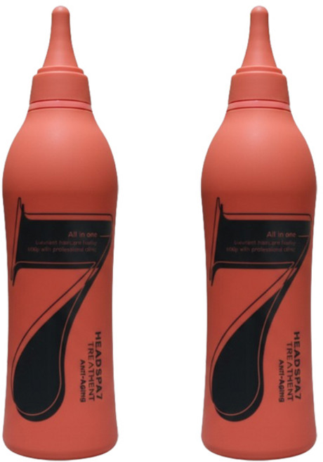 헤드스파7 안티에이징 헤어트리트먼트, 310ml, 2개